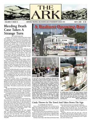 Front page of The Ark, May 3, 2006