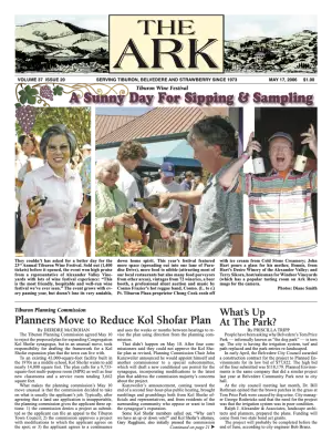 Front page of The Ark, May 17, 2006