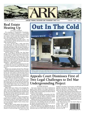 Front page of The Ark, February 7, 2007