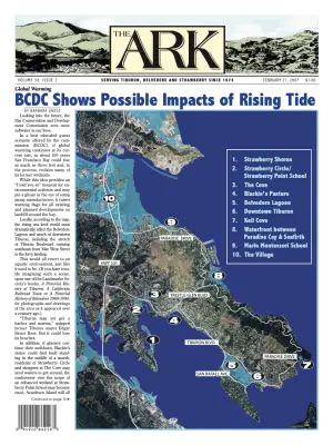 Front page of The Ark, February 21, 2007