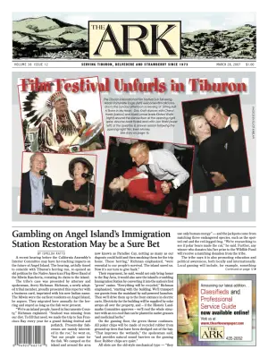 Front page of The Ark, March 28, 2007