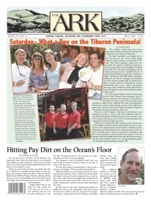 Front page of The Ark, May 23, 2007