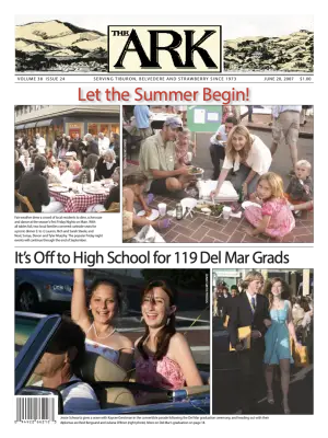 Front page of The Ark, June 20, 2007