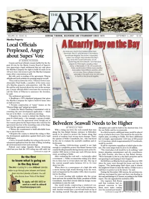 Front page of The Ark, September 12, 2007