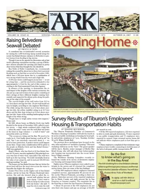 Front page of The Ark, October 24, 2007
