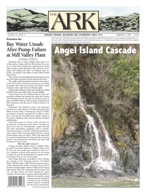 Front page of The Ark, February 6, 2008