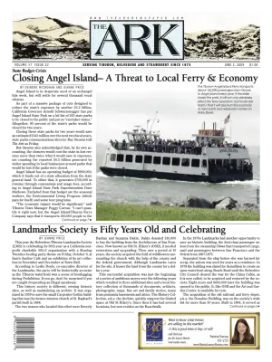 Front page of The Ark, June 3, 2009