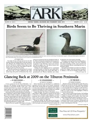 Front page of The Ark, January 6, 2010