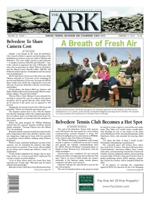 Front page of The Ark, February 17, 2010