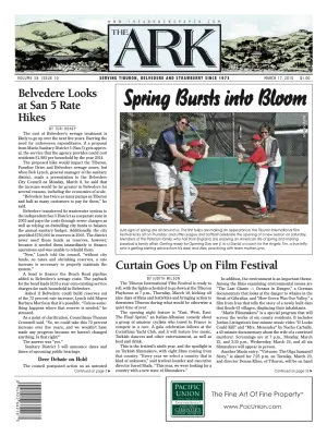 Front page of The Ark, March 17, 2010