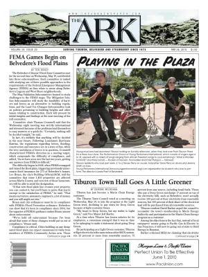Front page of The Ark, May 26, 2010