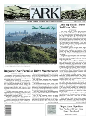 Front page of The Ark, June 2, 2010