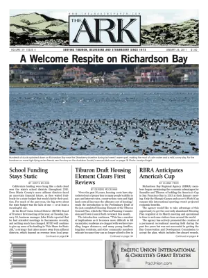Front page of The Ark, January 26, 2011