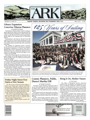 Front page of The Ark, May 4, 2011