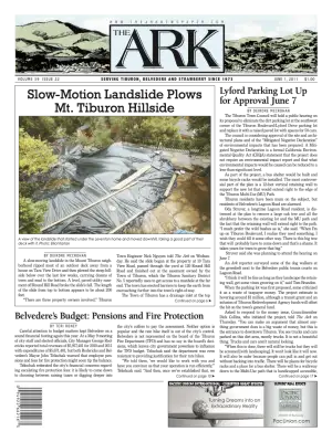 Front page of The Ark, June 1, 2011