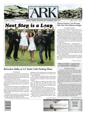 Front page of The Ark, June 15, 2011