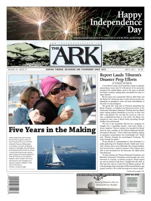 Front page of The Ark, July 6, 2011