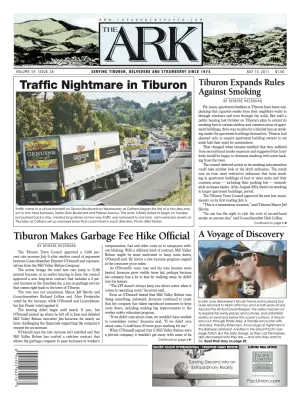Front page of The Ark, July 13, 2011