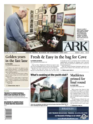 Front page of The Ark, March 7, 2012