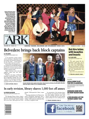 Front page of The Ark, March 21, 2012