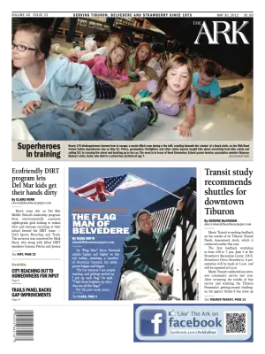 Front page of The Ark, May 30, 2012