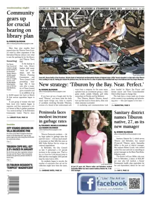 Front page of The Ark, July 25, 2012