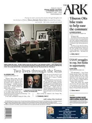 Front page of The Ark, September 11, 2013
