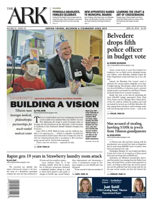 Front page of The Ark, June 18, 2014