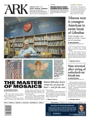 Front page of The Ark, September 3, 2014