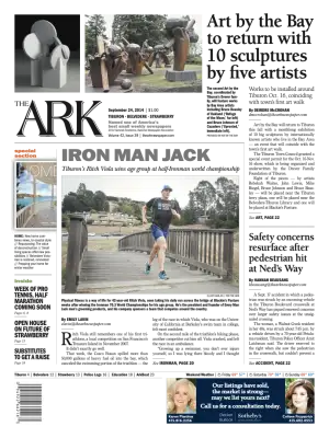 Front page of The Ark, September 24, 2014
