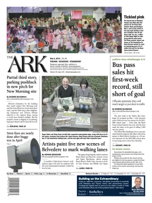 Front page of The Ark, May 6, 2015