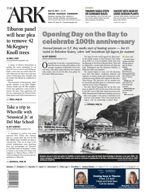 Front page of The Ark, April 19, 2017