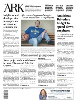 Front page of The Ark, May 30, 2018
