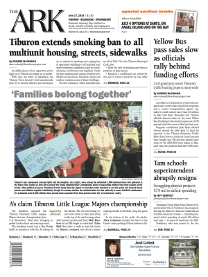 Front page of The Ark, June 27, 2018