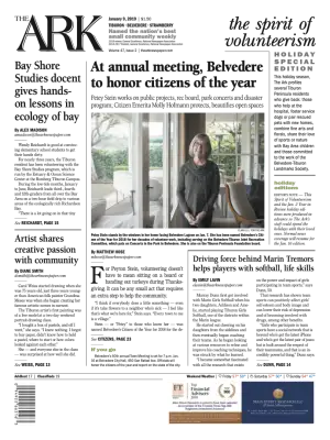 Front page of The Ark, January 9, 2019