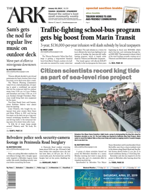 Front page of The Ark, January 30, 2019