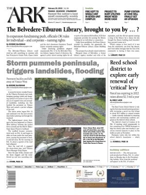 Front page of The Ark, February 20, 2019