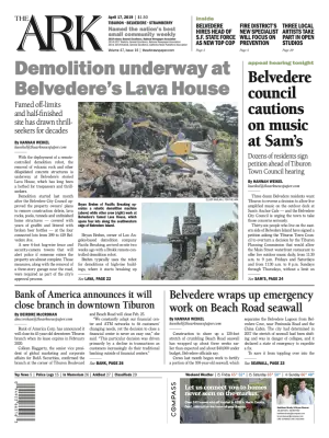Front page of The Ark, April 17, 2019