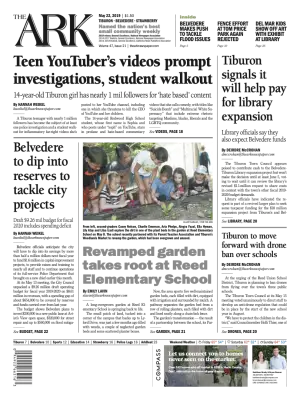 Front page of The Ark, May 22, 2019