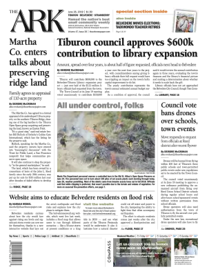 Front page of The Ark, June 26, 2019