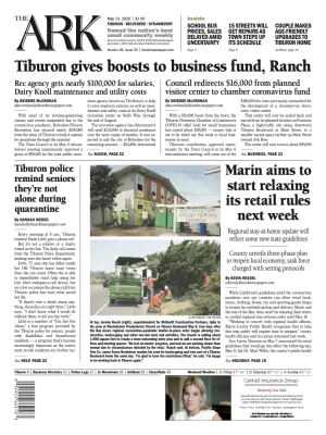 Front page of The Ark, May 13, 2020