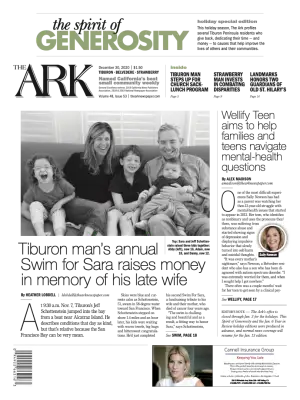 Front page of The Ark, December 30, 2020
