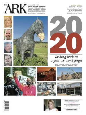 Front page of The Ark, January 6, 2021