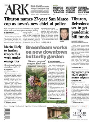 Front page of The Ark, March 24, 2021