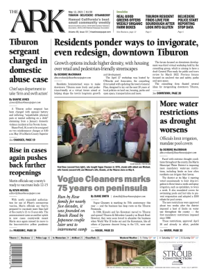 Front page of The Ark, May 12, 2021