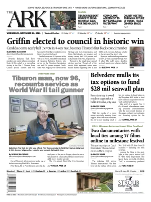 Front page of The Ark, November 10, 2021