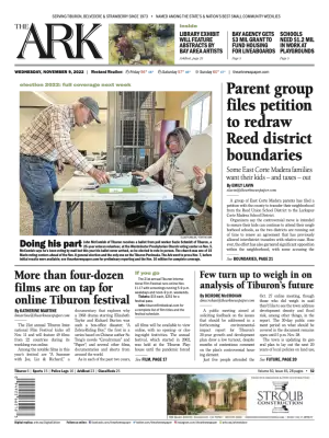 Front page of The Ark, November 9, 2022