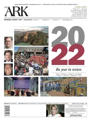 Front page of The Ark, January 4, 2023