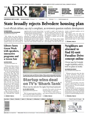 Front page of The Ark, May 10, 2023