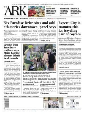Front page of The Ark, May 17, 2023